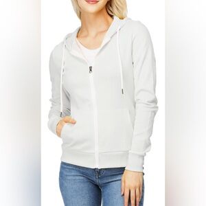 Women's White Hoodie